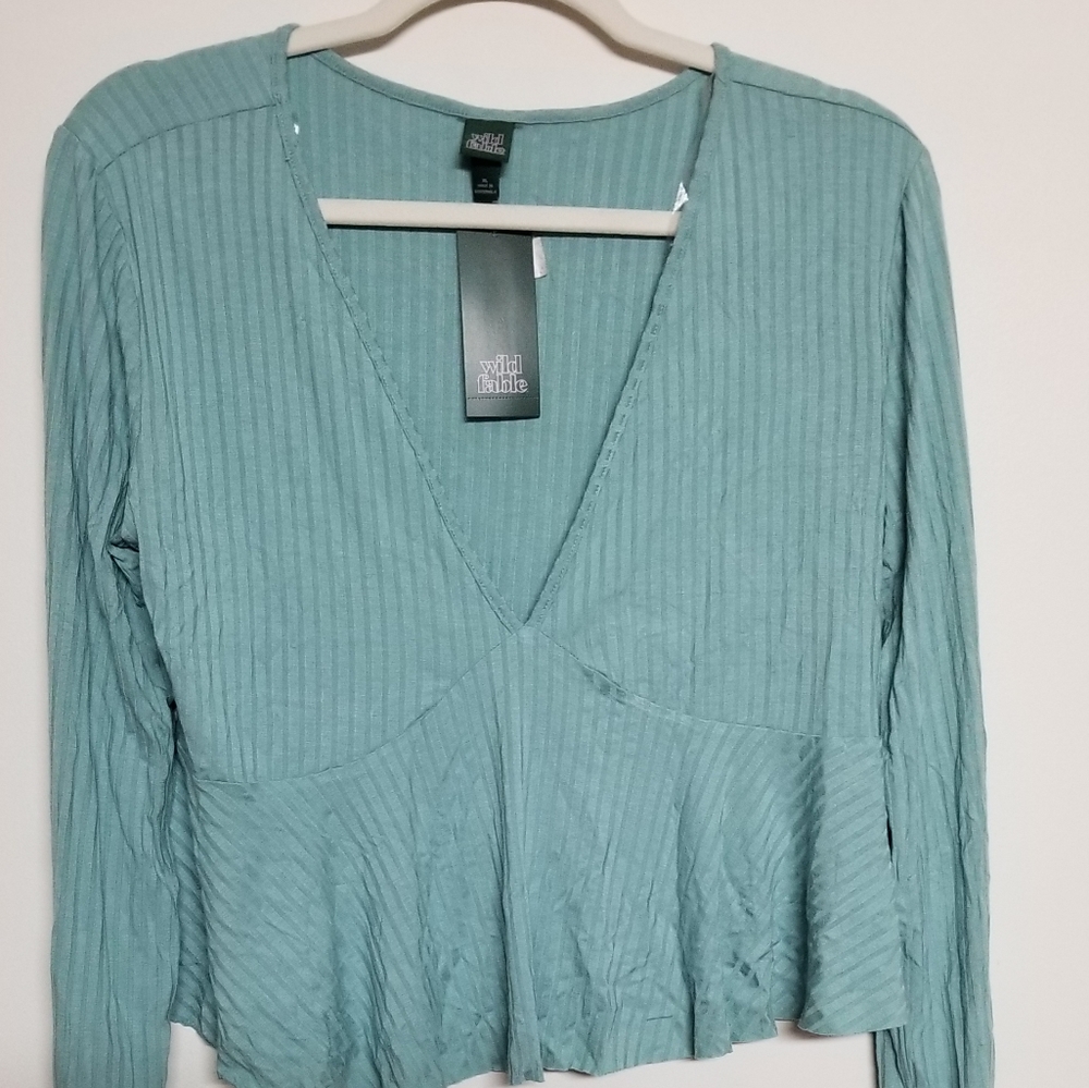 NWT Wild Fable women's‎ Top Size XL Stretch